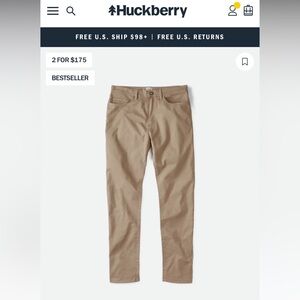 Huckberry Flint and Tinder 365 Pant - slim